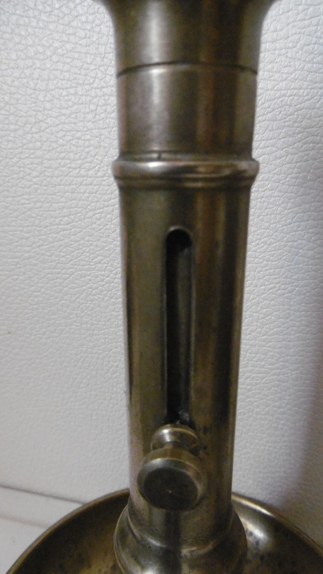 Ancient brass chandelier