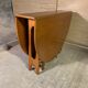 Teak flap table Scandinavian style