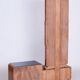 Art Deco Dressing Table in Rosewood and Walnut Veneer with Mirror, France, 1920s