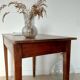 Compact desk in vintage cherry wood