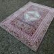 Vintage handmade Turkish rug 134x183 cm