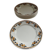 8 Badonviller “Modern” plates