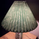 Vintage ceramic lamp, AK Kaiser, Germany, antique light fixture.