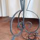 Lampadaire en fer forgé, années 60-70