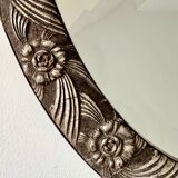 Art Deco beveled mirror, circa 1940