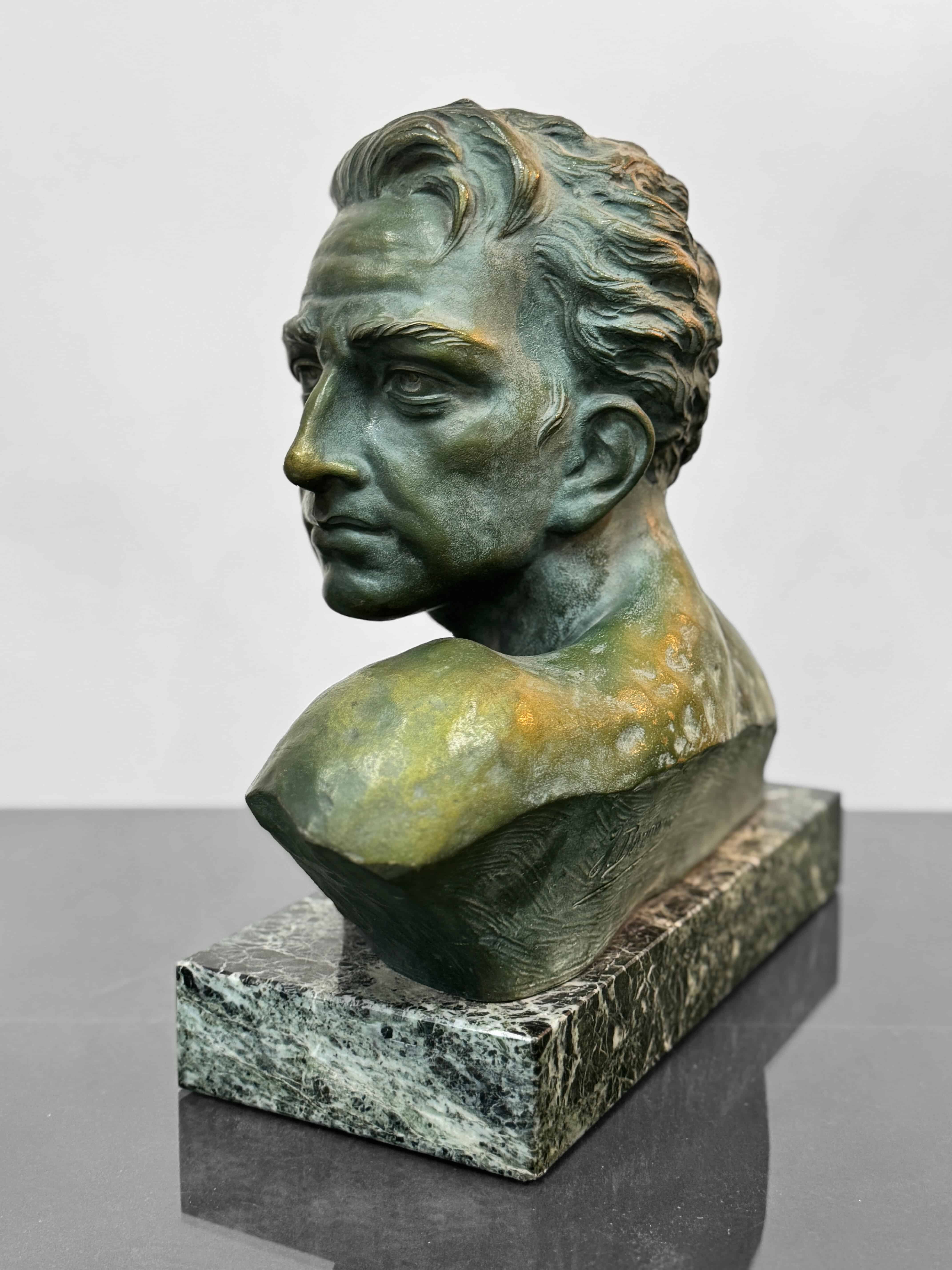 Bust of a man, Johannes Dommisse, 1930