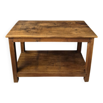 Ancienne Desserte Console  Table d'appoint en bois massif chevillé
