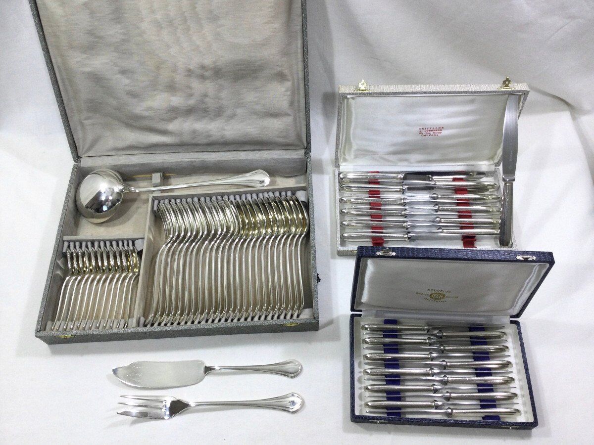 Christofle cutlery set Printania 63 pcs