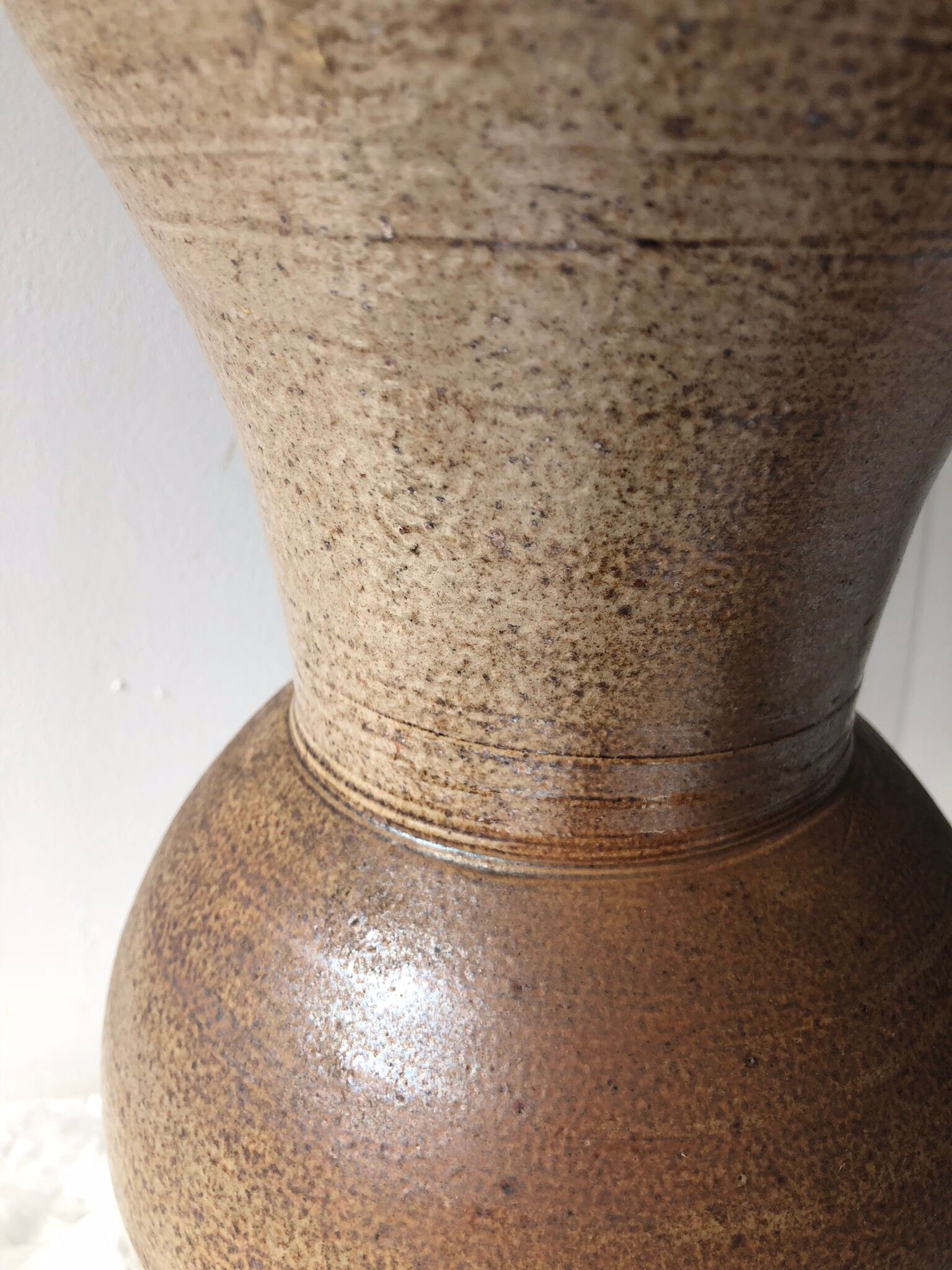 Vintage stoneware vase