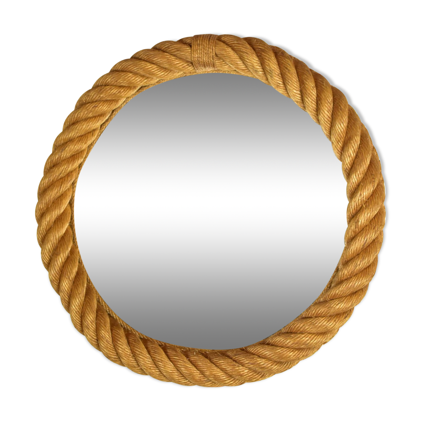Vintage rope mirror