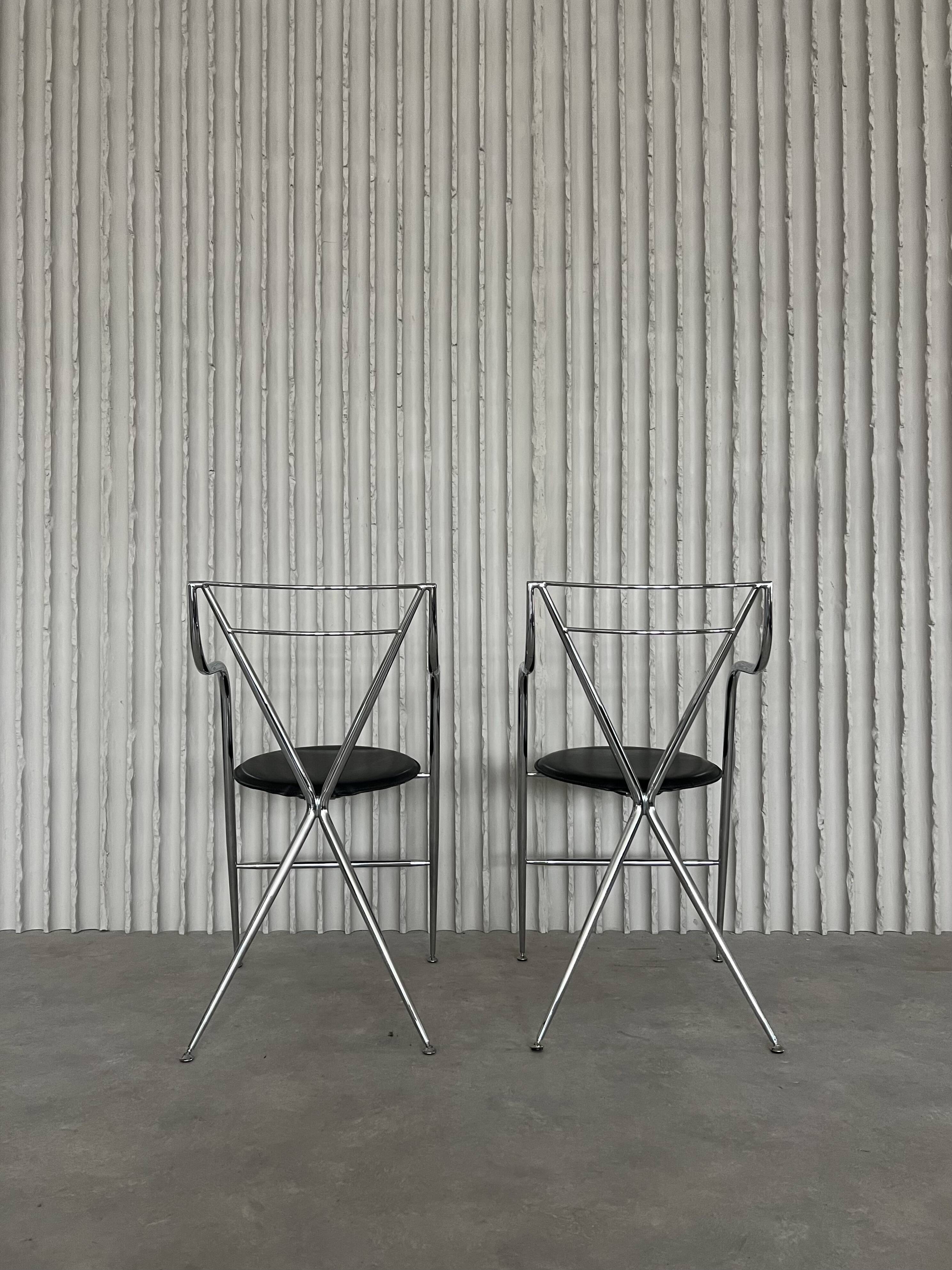 Set of 8 “Cinderella” chairs by Hiroyuki Yamakado