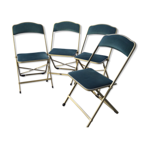 Lot de 4 chaises pliantes