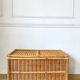 Antique wicker chest
