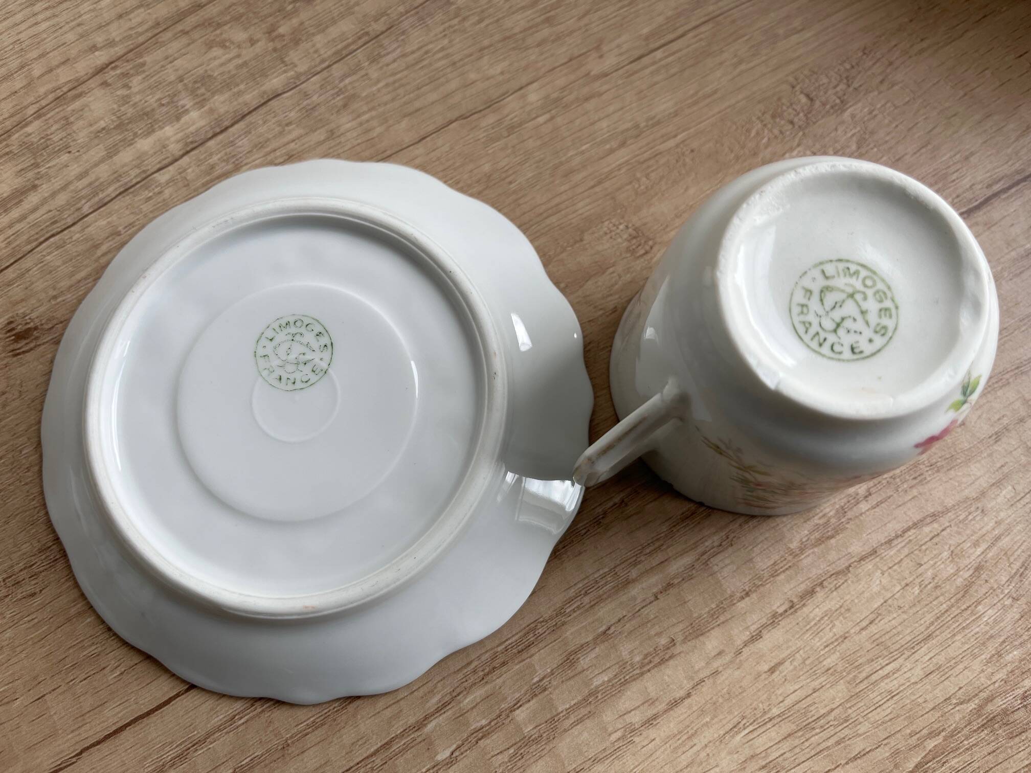 Limoges porcelain coffee service