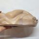 Empty plaster pocket sleeping woman art nouveau signed Carlo Conte