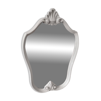 Miroir mural coquille