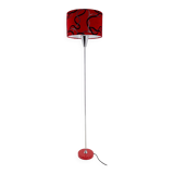 Mid-century Chrome Floor Lamp, Restored, Czechoslovakia