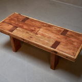 Table basse, banquette wabi sabi