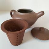 Stoneware teapot