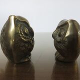 2sum sculptures in brass 60s 70s