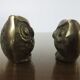 2sum sculptures in brass 60s 70s
