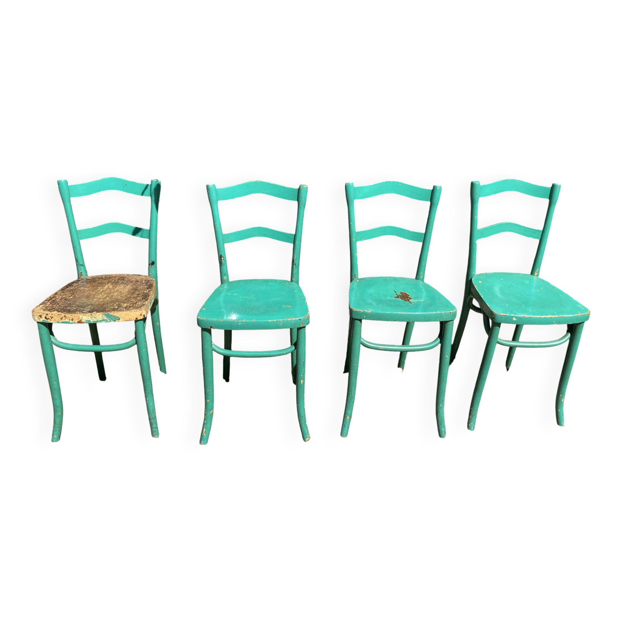 Lot de 4 chaises bistrot