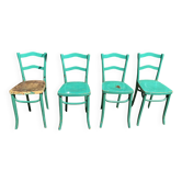 Lot de 4 chaises bistrot