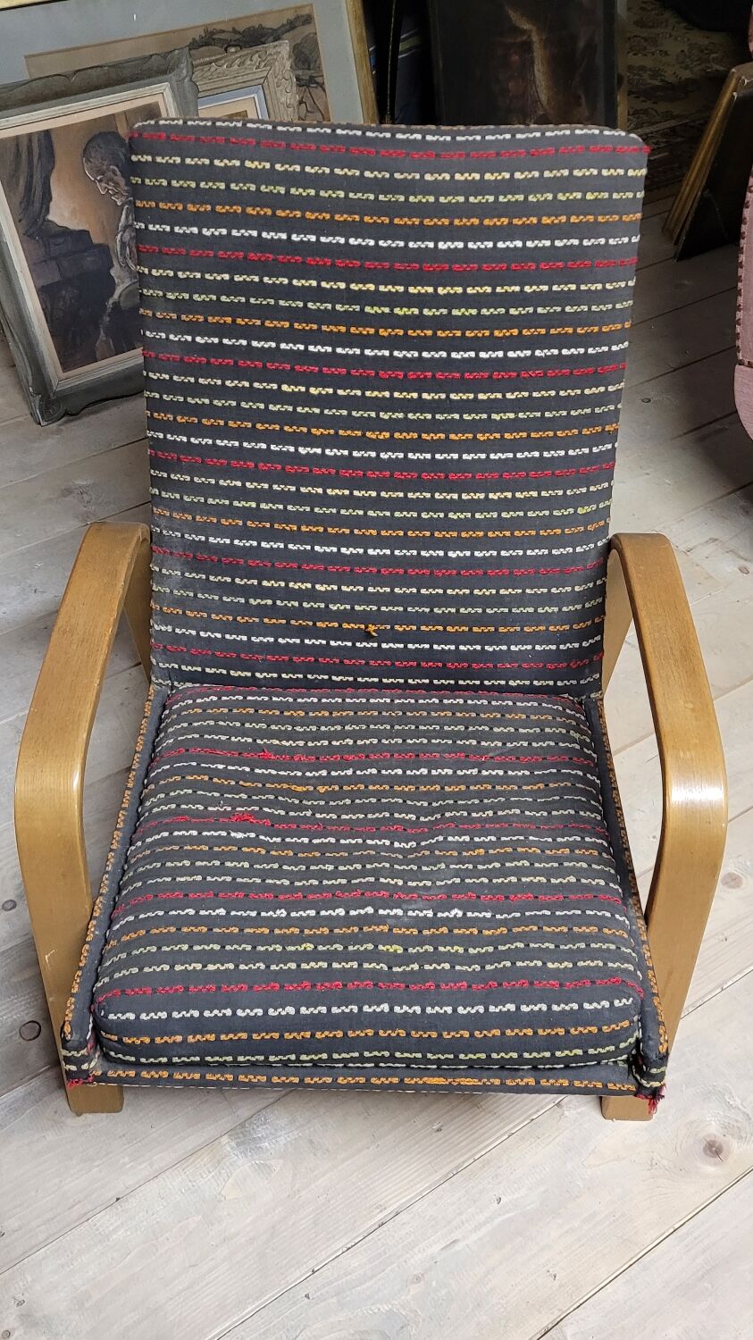 Steiner armchair by ARP, 1950s vintage