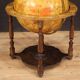 Grand globe en bois des années 70