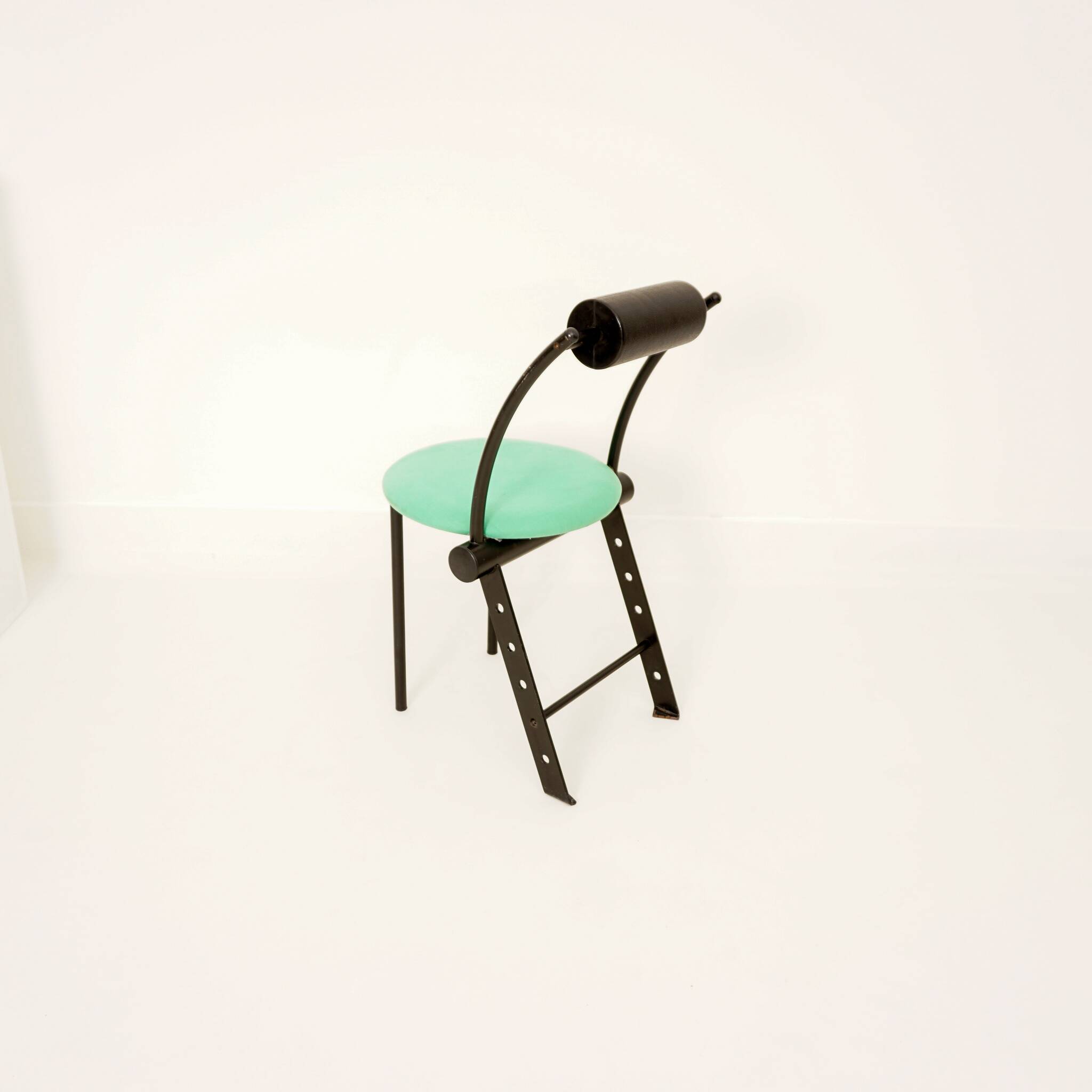 Postmodern Green Chair, 1980