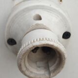 Art deco porcelain ceiling lamp