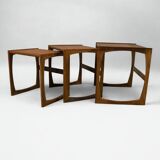 G-Plan nesting tables in teak - vintage 1960