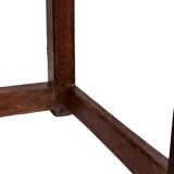 Art Deco High Back chair in oak minimalist design