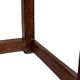 Art Deco High Back chair in oak minimalist design