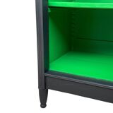 Buffet parisien vitré noir art déco 1930