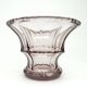 Art Deco vase, crystal, designed by J. Hoffmann, Bohemia, Czechoslovakia, 1930s