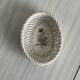 Small twisted porcelain bowl