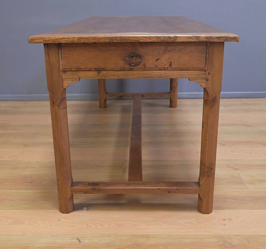 Table de ferme en frêne et chêne – 2ème partie XIXe