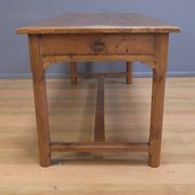 Farm table in ash and oak – 2nd part of the 19th century
