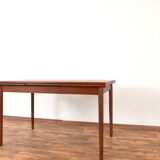 Mid-Century Danish Teak Extendable Dining Table, 1960s.