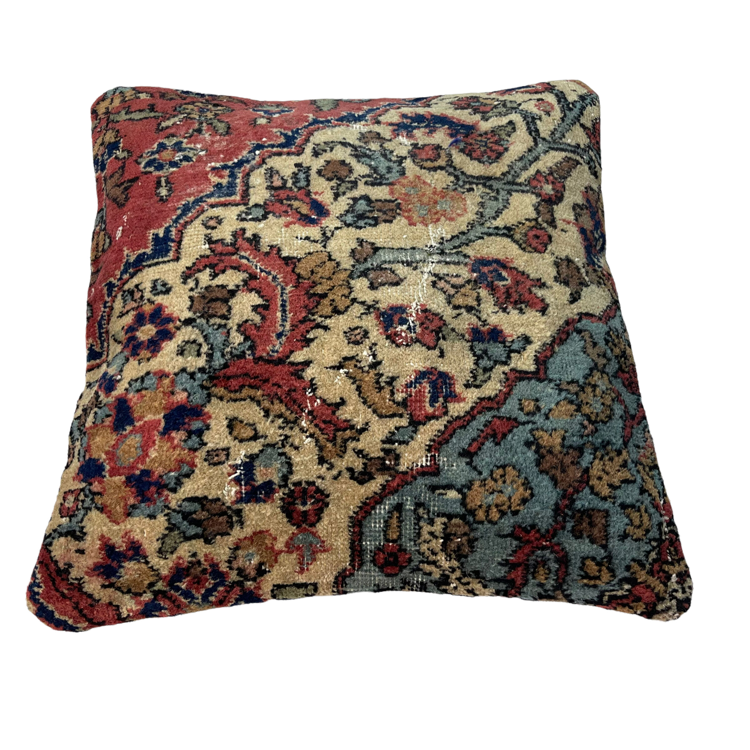Vintage turkish rug cushion cover 45 x 45 cm