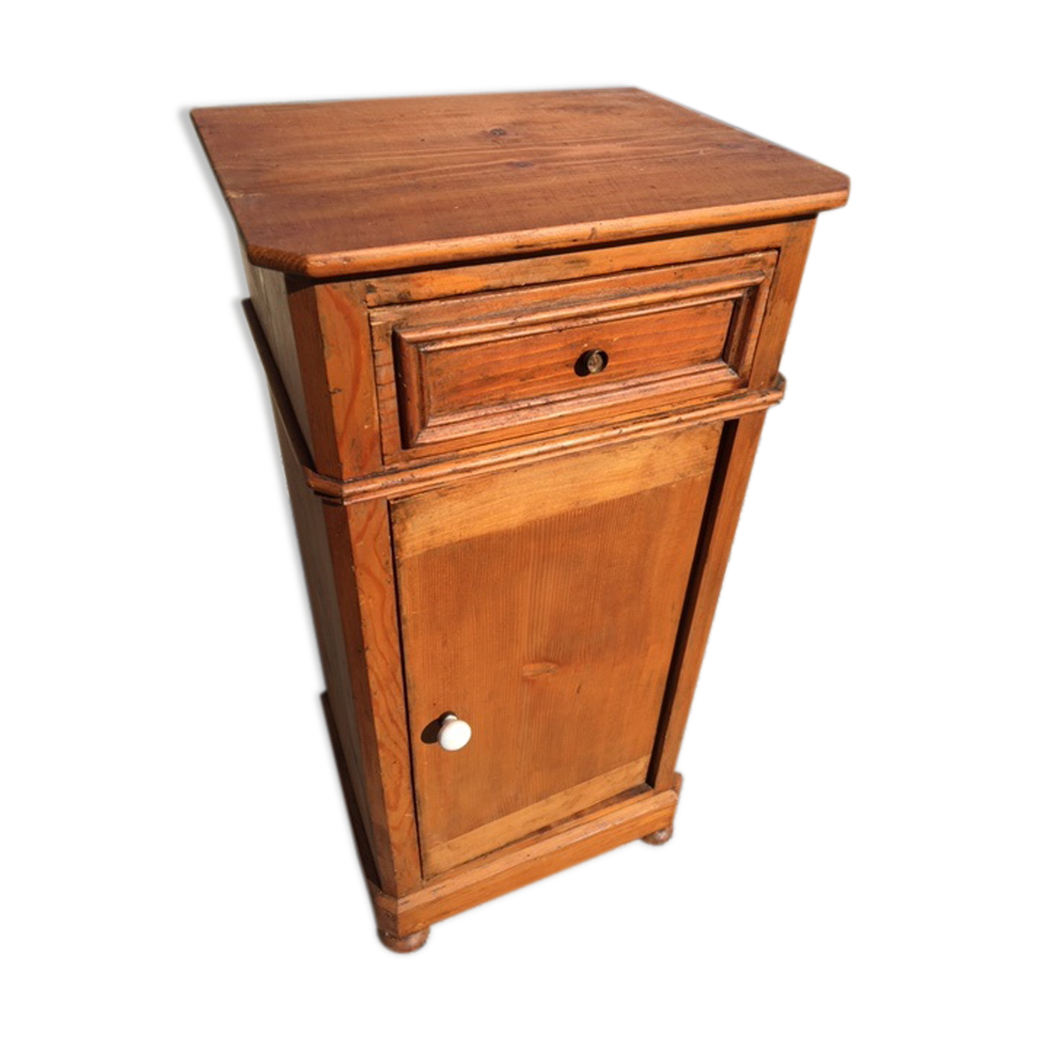 Pine bedside table 1960/70