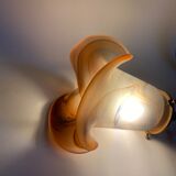 Glass hanging light