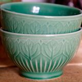 Old English green bowls