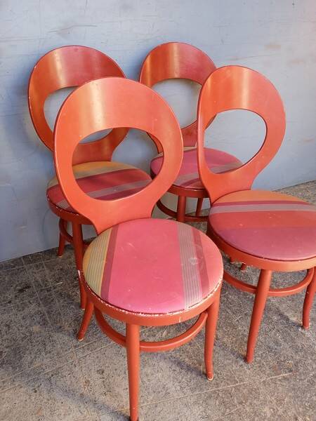 Baumann 4 vintage design seagull chairs