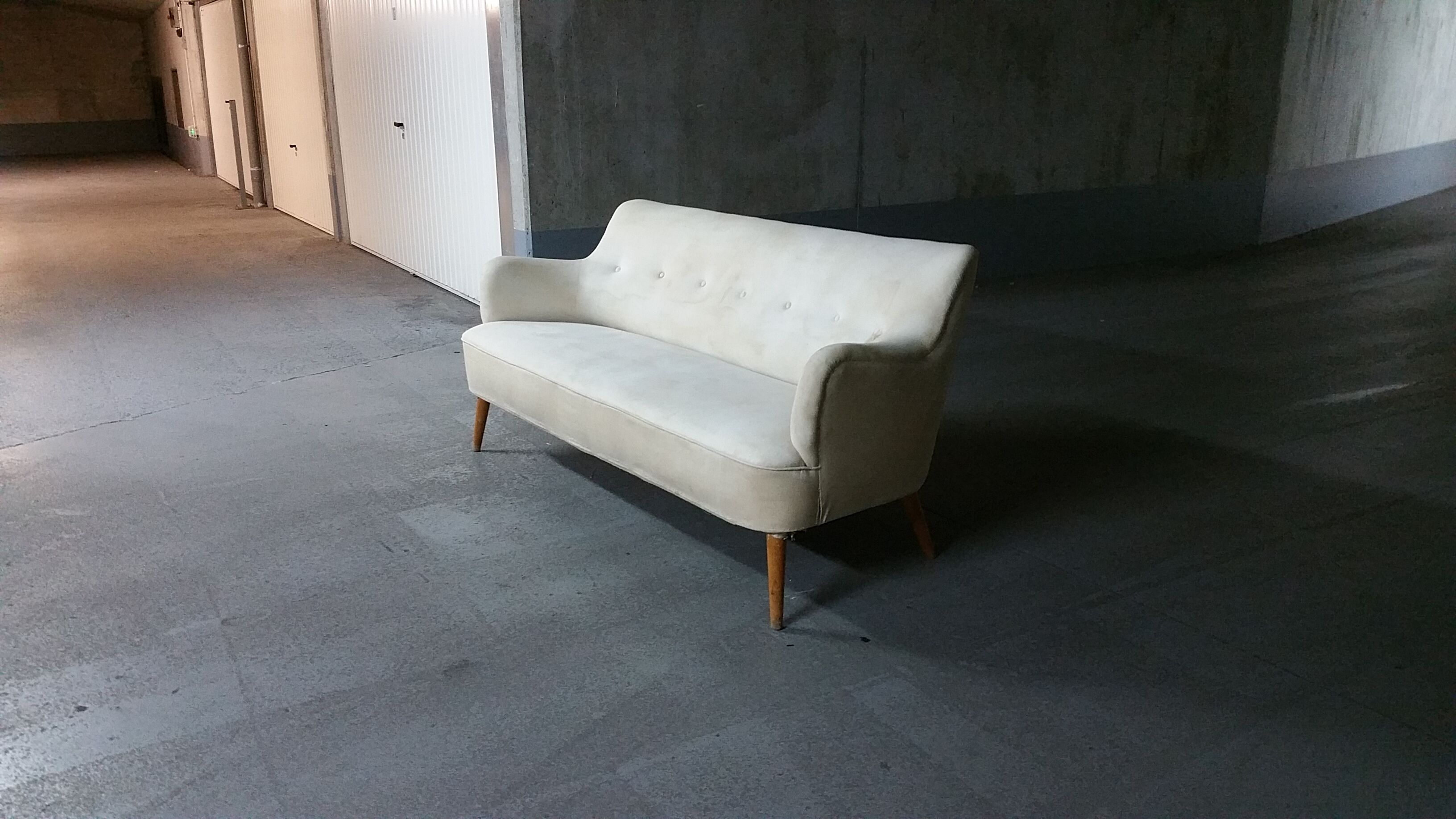Sofa Scandinavian Danish organic 50-60 years
