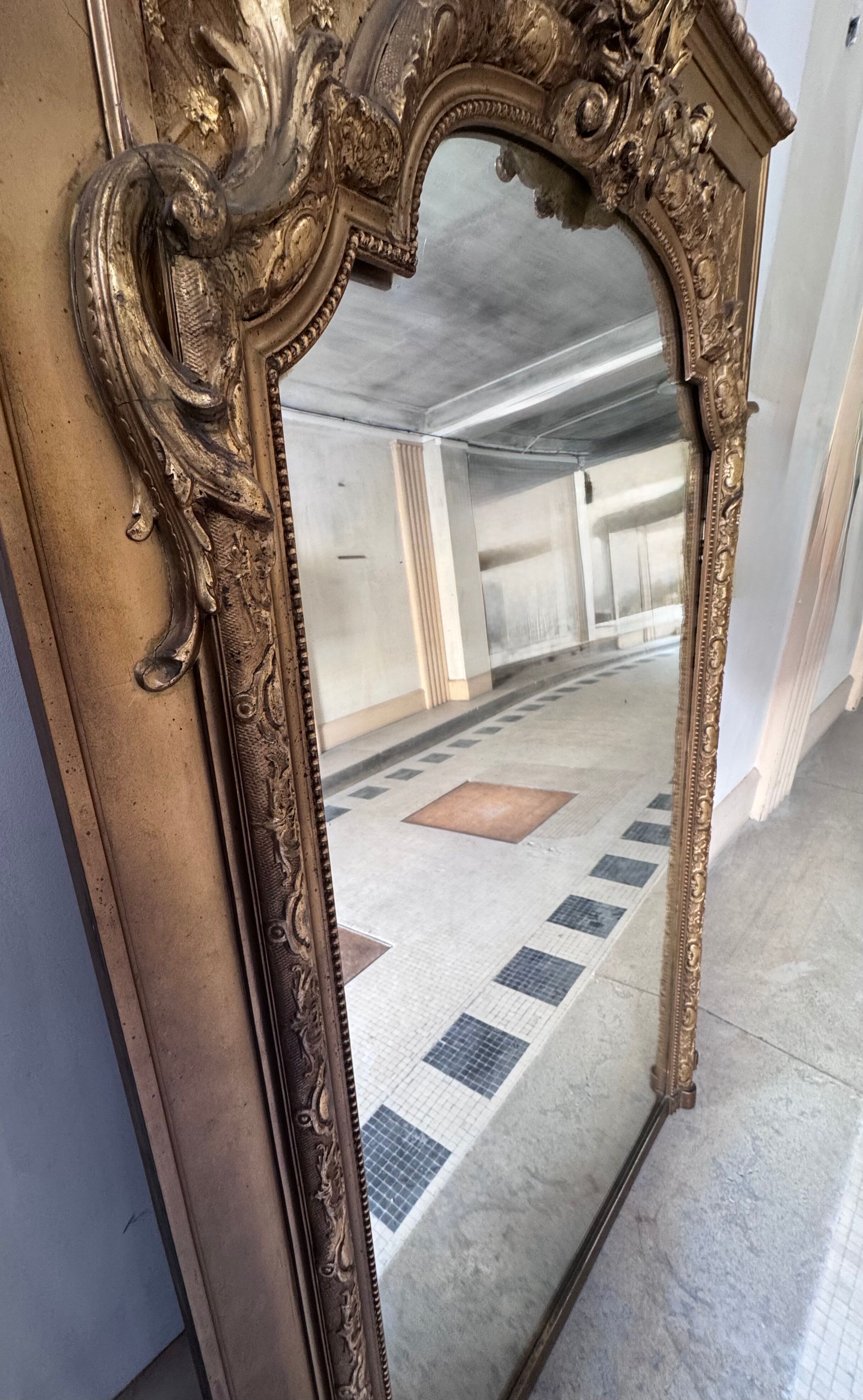 Louis XV style mirror