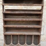 Former wood furniture in compartmentalized wood
