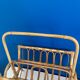Vintage rattan magazine holder