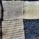 Plaid patchwork en laine